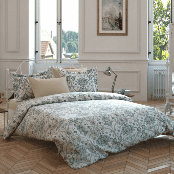 Retro Çiçek Bahçesi Nevresim Takımı